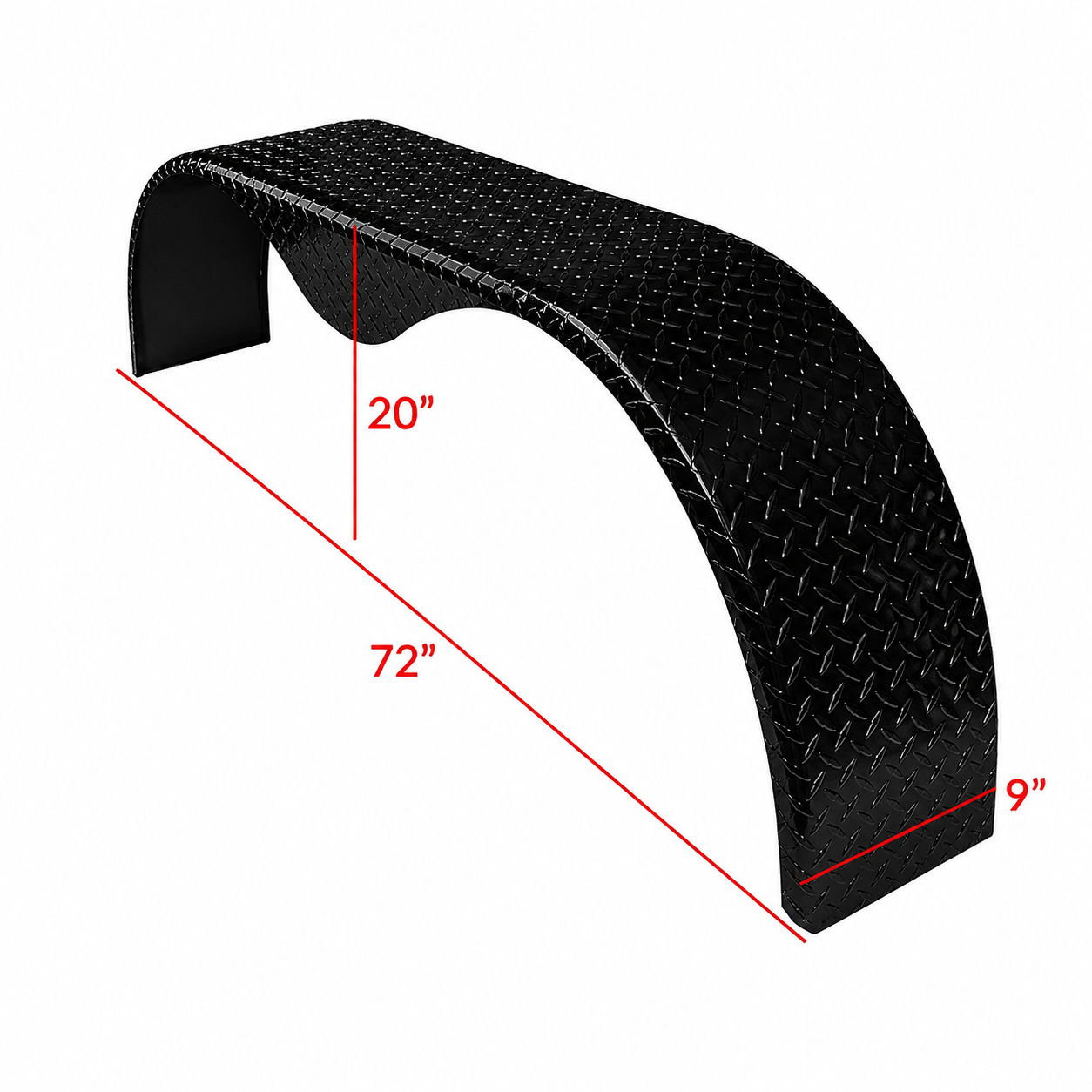 2X36X25 .063 SPLIT AXLE ATP Fender - Image 5