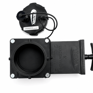 3" RV & Trailer Waste Valve Assembly – Black Holding Tank Valve