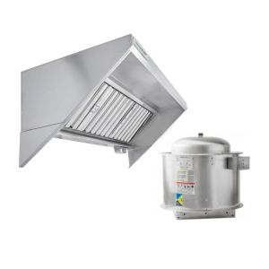 Stainless Steel Concession Trailer Exhaust Hood System