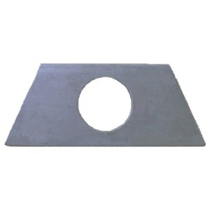 Trailer A-Frame Jack Support Plate