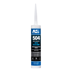 ASI 504 Multi-Purpose RTV Silicone Sealant & Adhesive | Trailer Caulk Almond