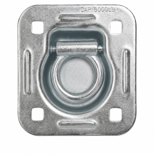 Heavy-Duty Cargo Trailer D-Ring Tie Down with Backing Plate & Bolts