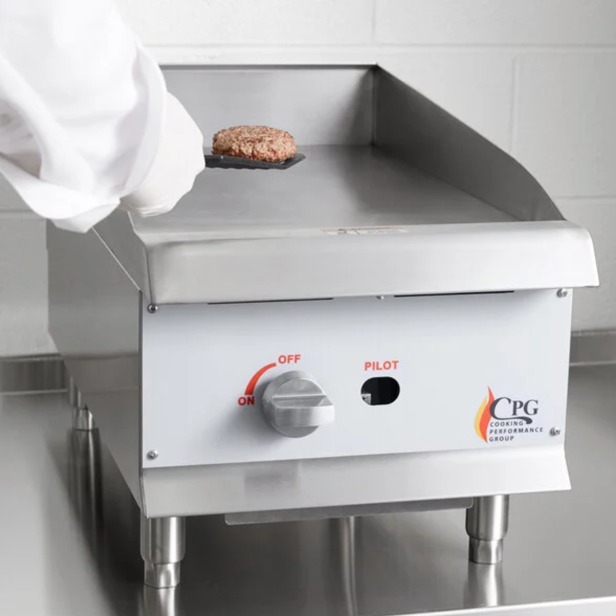 15" Gas Countertop Griddle- 30,000 BTU