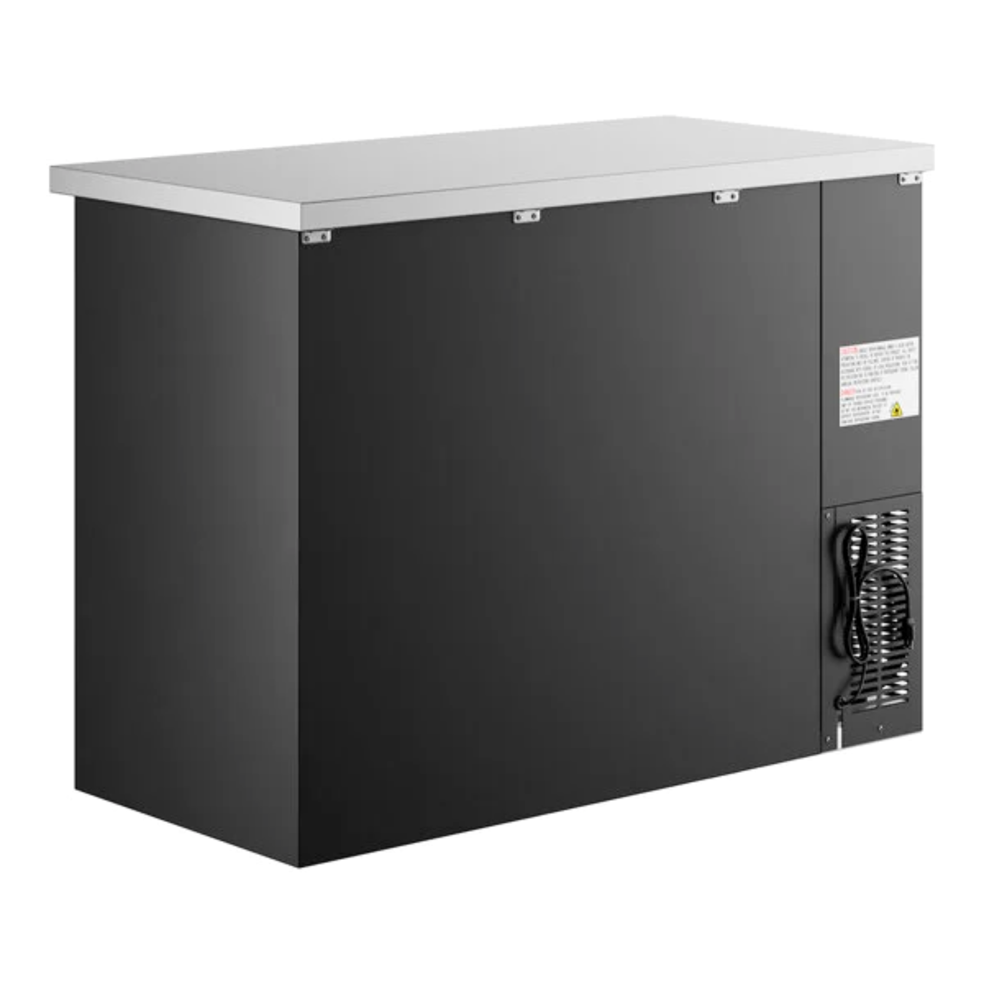 Black 48"Countertop Glass-Door Back Bar Cooler - Image 4