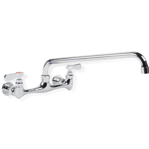 Flying Pig Wall Mount Faucet – 8" Centers, 10" Swing Spout